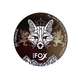 Buy White FOX Black snus — order online at Snus24