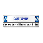 Gustavus Slim Cut Blue White DISCONTINUED