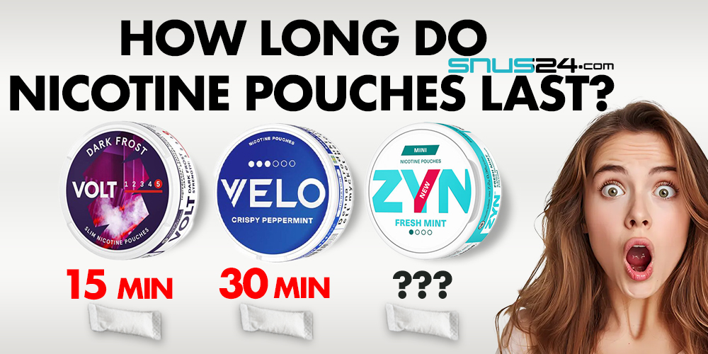 How Long Do Nicotine Pouches Last? Duration & Shelf Life